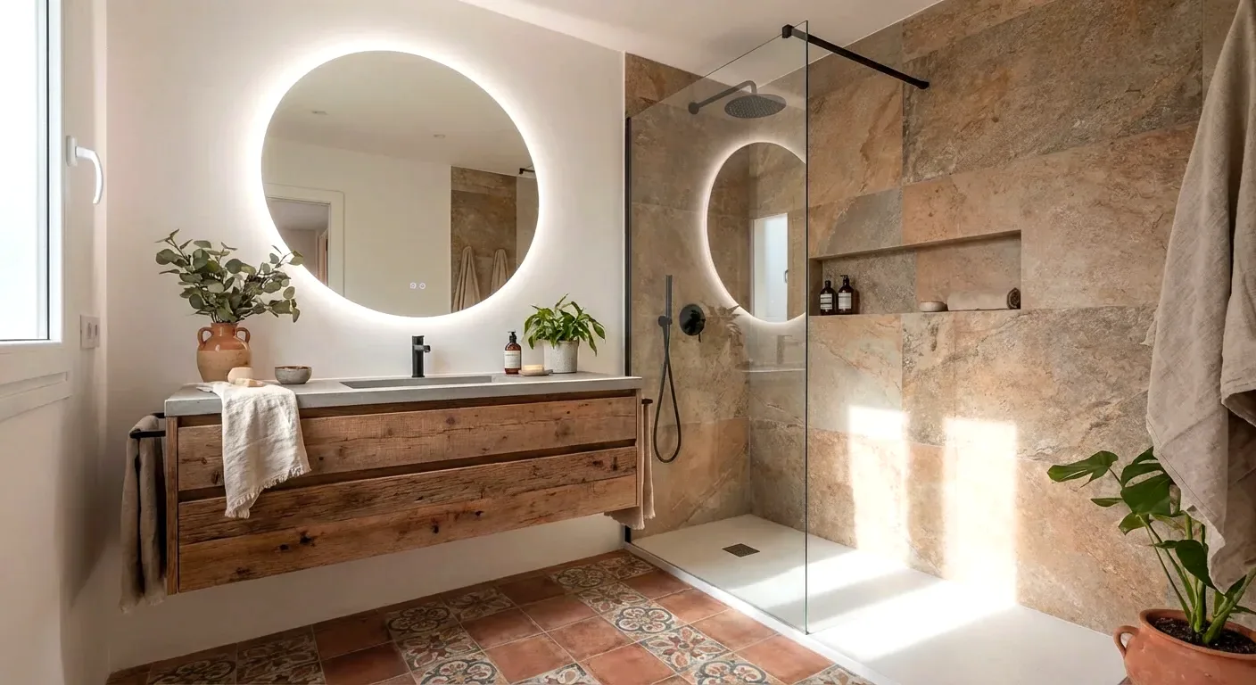 Baño reformado para piso turístico en La Pineda